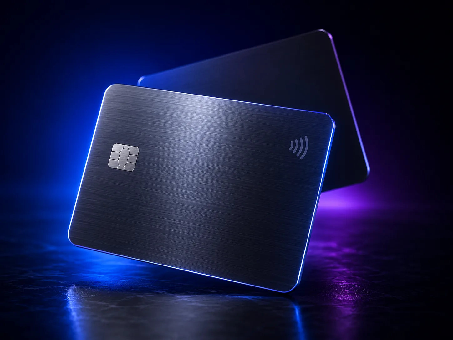 Galaxy metal payment card